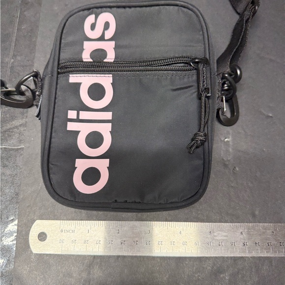 Adidas Black and Pink Belt Bag - Picture 2 of 3